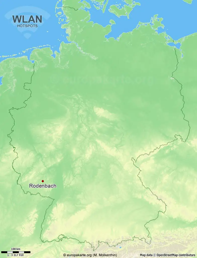 WLAN-Hotspots in Rodenbach (Rheinland-Pfalz)