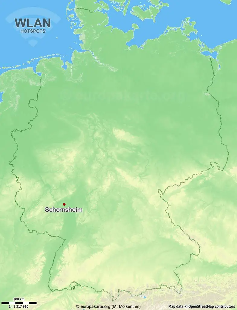 WLAN-Hotspots in Schornsheim (Rheinland-Pfalz)