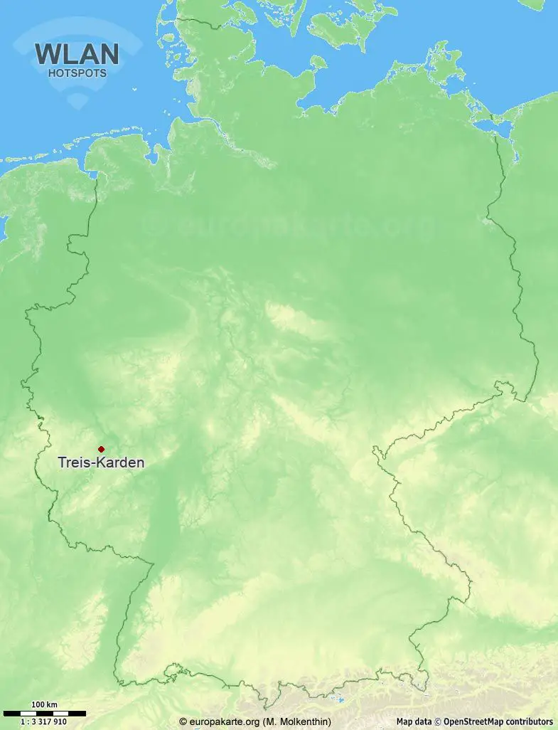 WLAN-Hotspots in Treis-Karden (Rheinland-Pfalz)