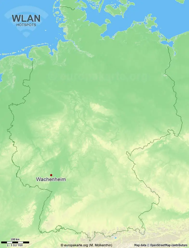 WLAN-Hotspots in Wachenheim (Rheinland-Pfalz)