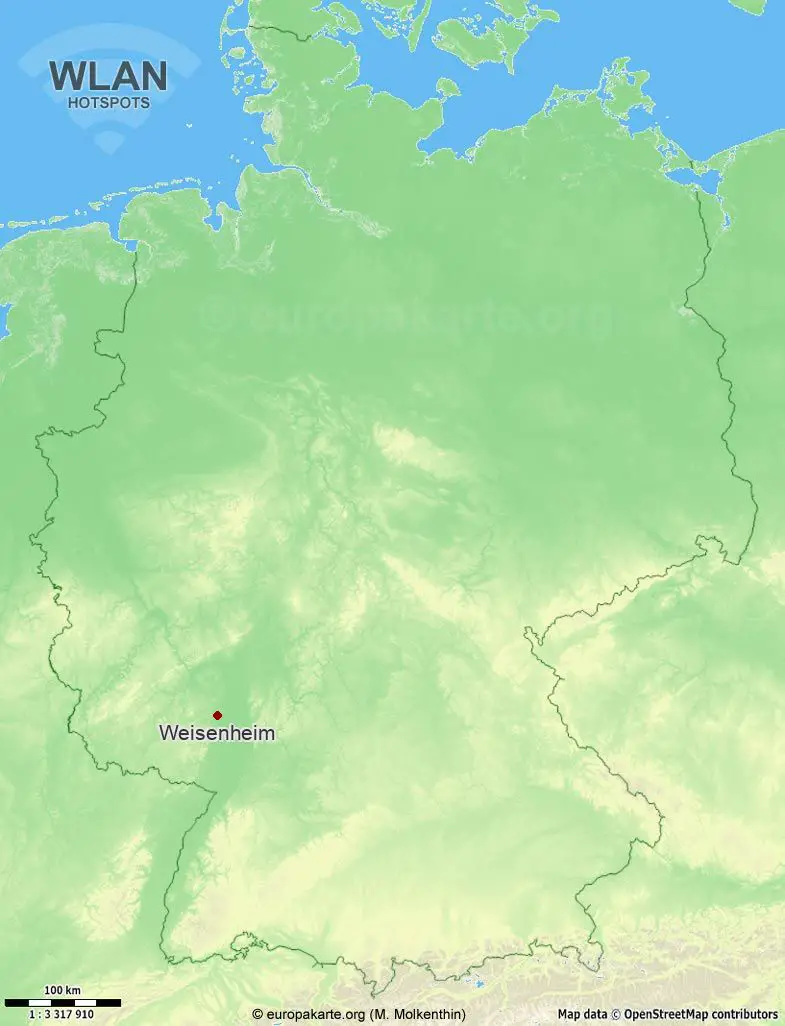 WLAN-Hotspots in Weisenheim (Rheinland-Pfalz)