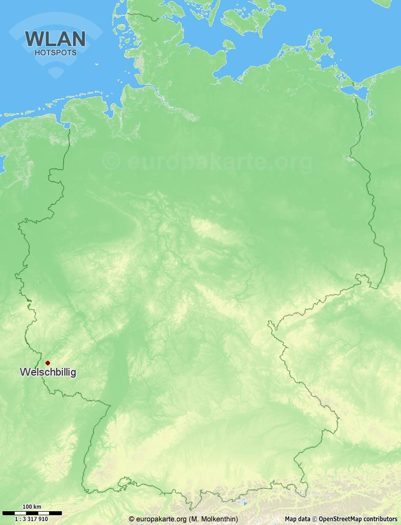 WLAN-Hotspots in Welschbillig (Rheinland-Pfalz)