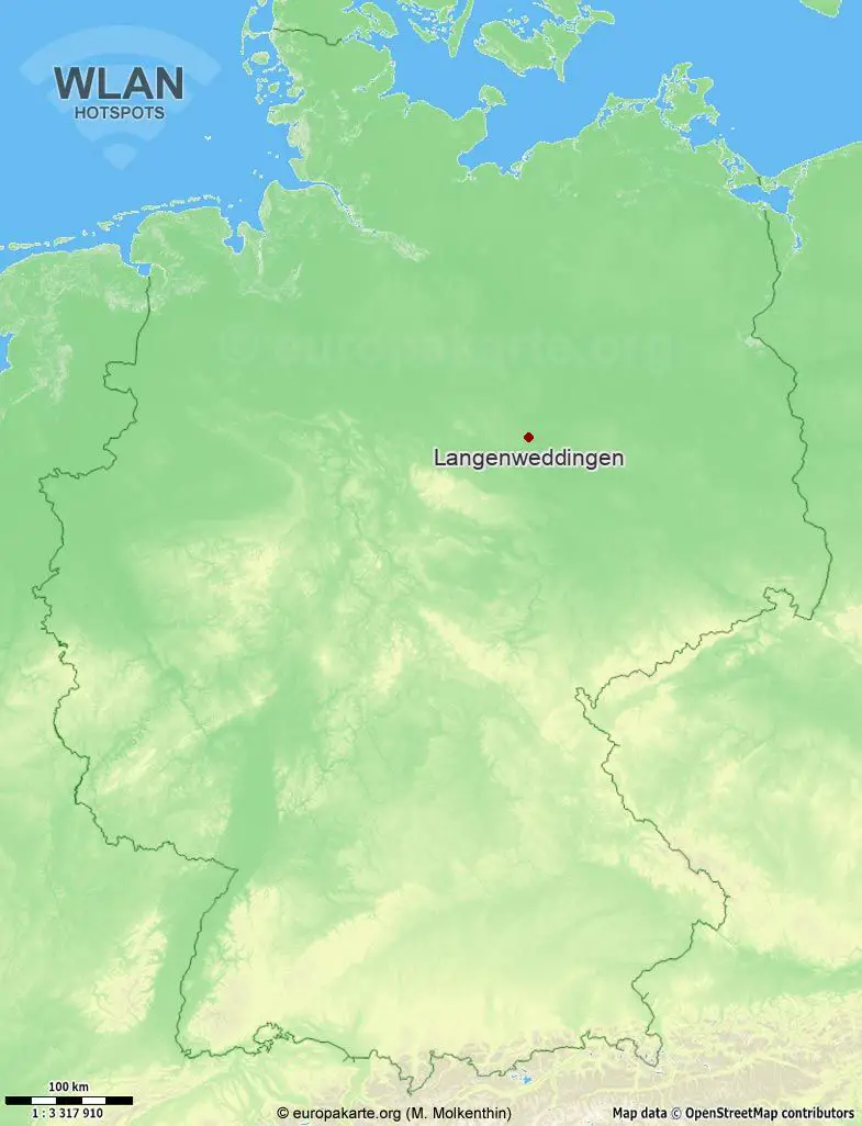 WLAN-Hotspots in Langenweddingen (Sachsen-Anhalt)