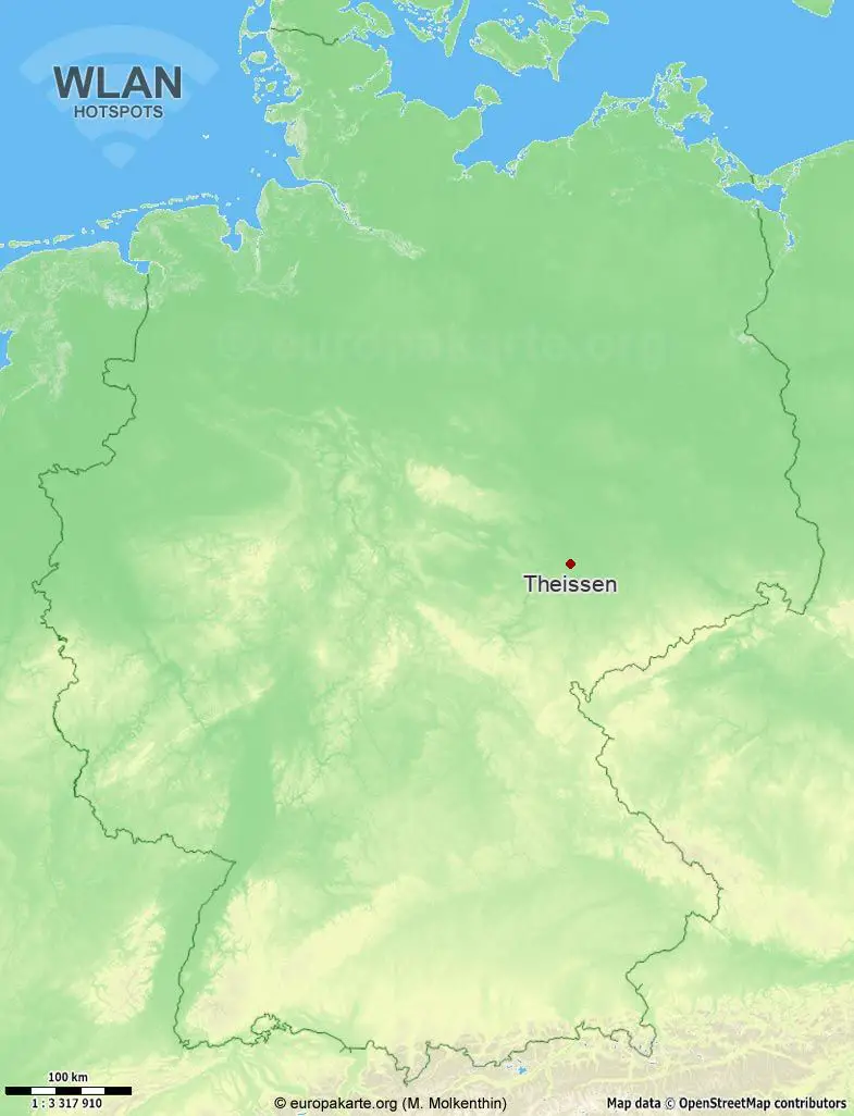 WLAN-Hotspots in Theissen (Sachsen-Anhalt)