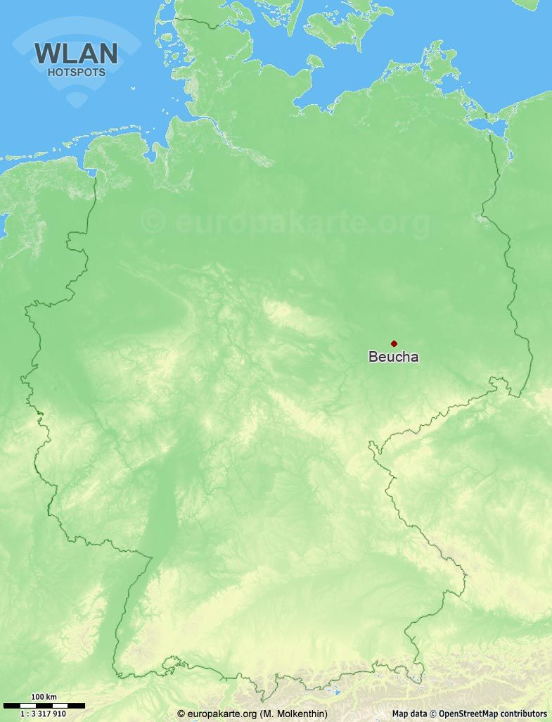 WLAN-Hotspots in Beucha (Sachsen)