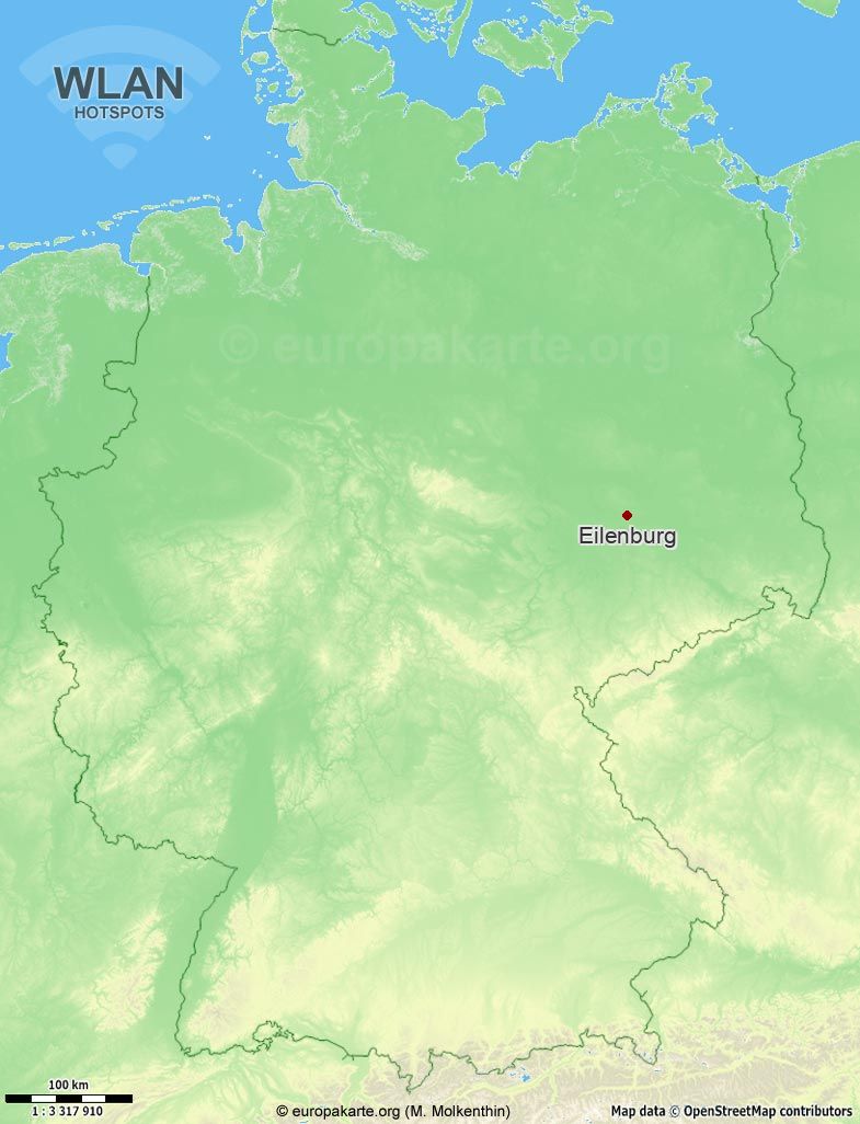 WLAN-Hotspots in Eilenburg (Sachsen)