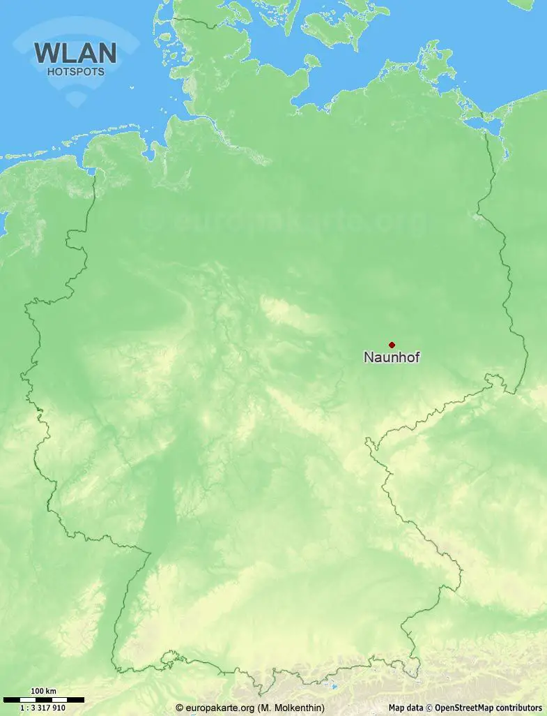 WLAN-Hotspots in Naunhof (Sachsen)