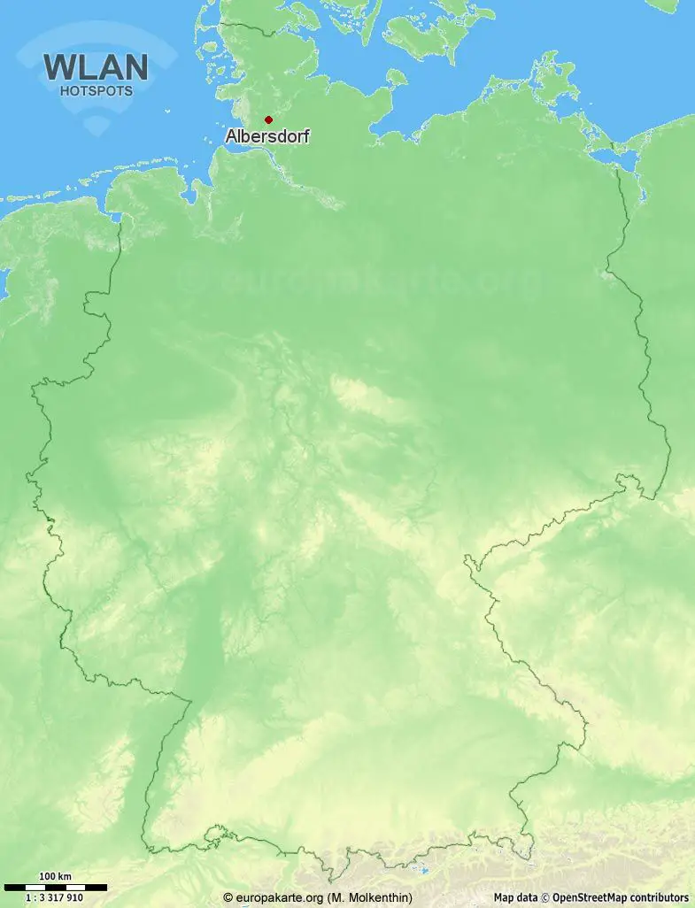 WLAN-Hotspots in Albersdorf (Schleswig-Holstein)