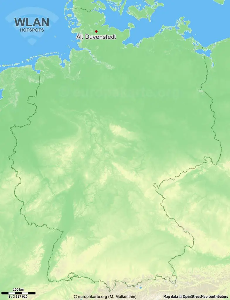 WLAN-Hotspots in Alt Duvenstedt (Schleswig-Holstein)