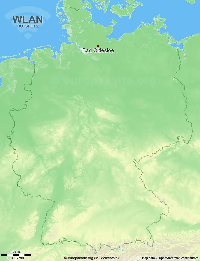 WLAN-Hotspots in Bad Oldesloe (Schleswig-Holstein)