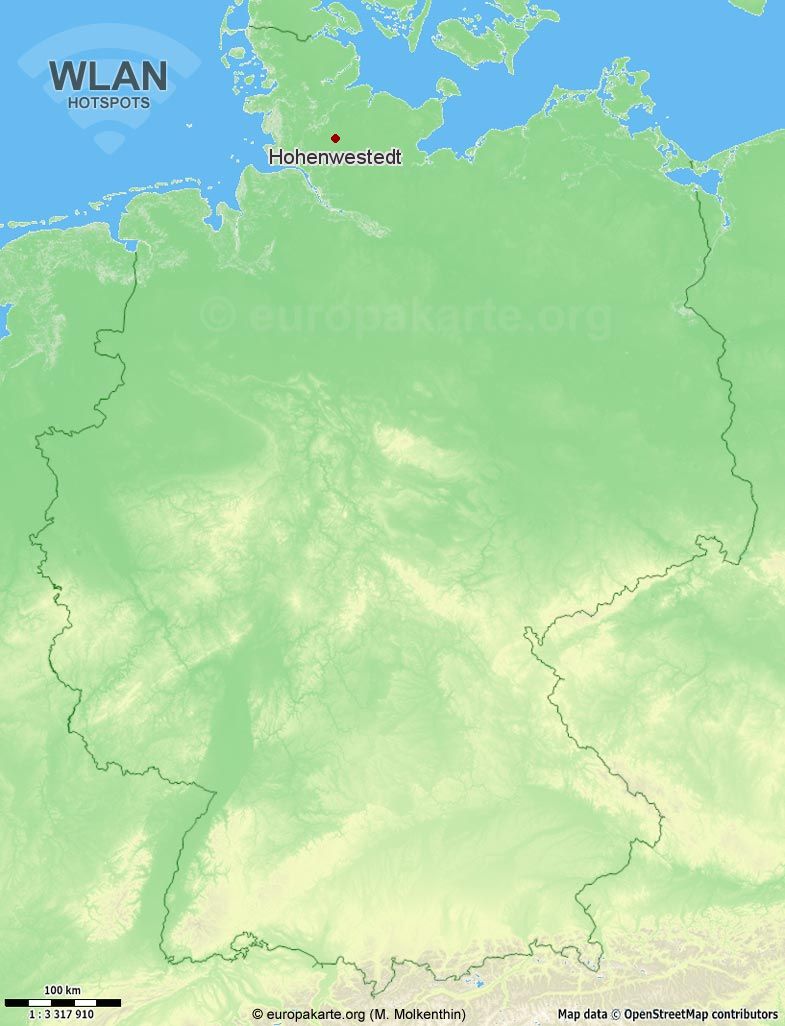 WLAN-Hotspots in Hohenwestedt (Schleswig-Holstein)