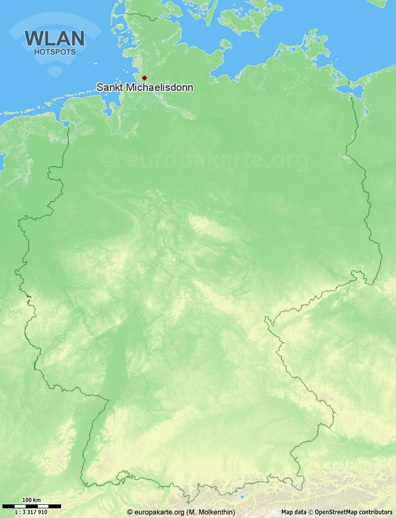 WLAN-Hotspots in Sankt Michaelisdonn (Schleswig-Holstein)