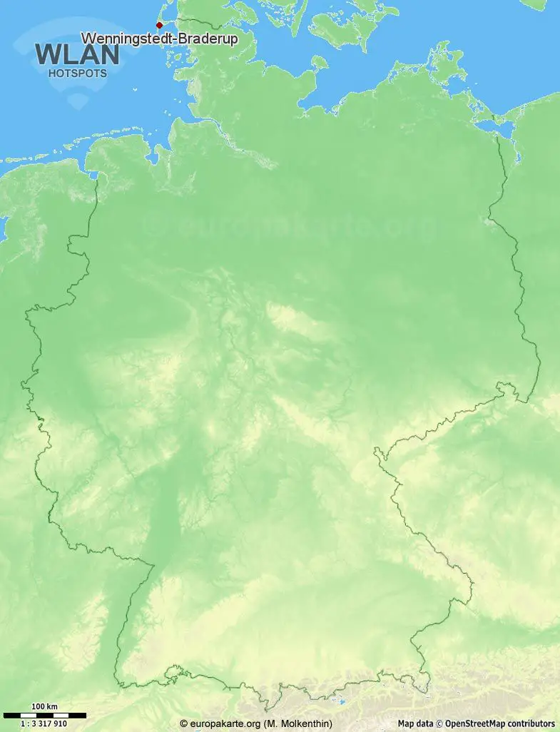 WLAN-Hotspots in Wenningstedt-Braderup (Schleswig-Holstein)