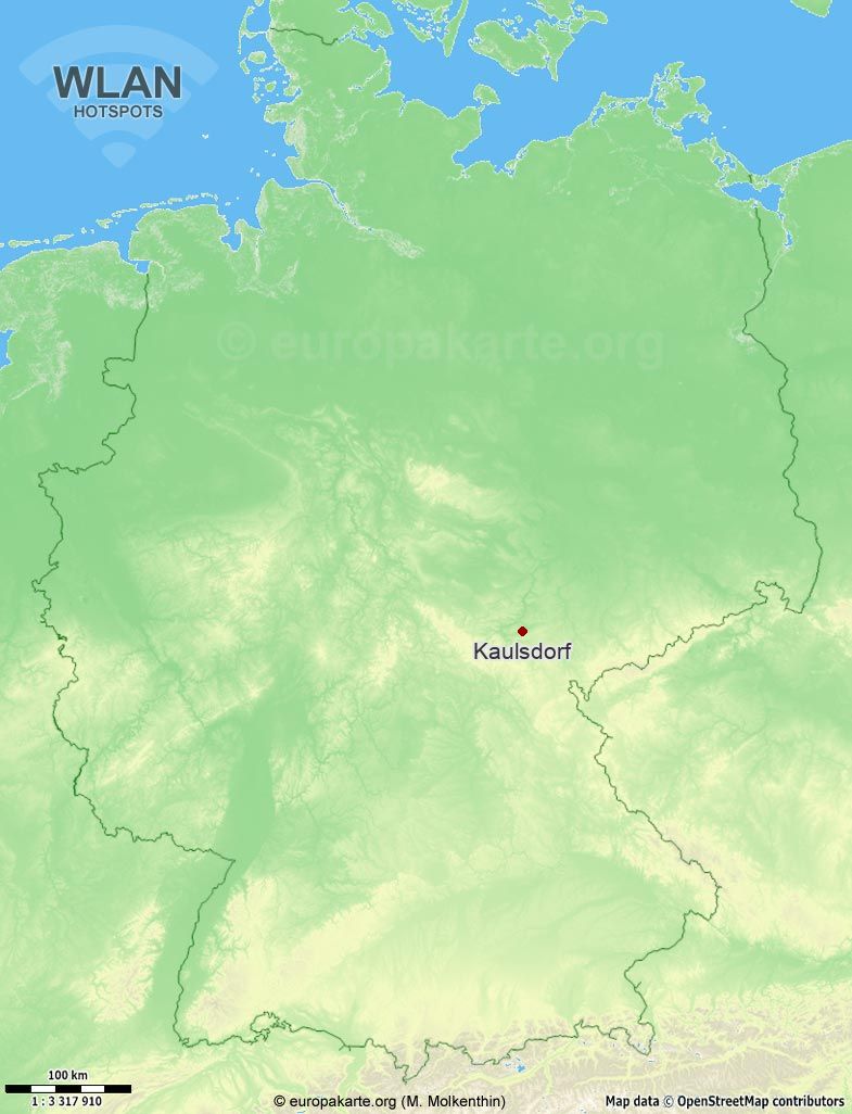 WLAN-Hotspots in Kaulsdorf (Thüringen)