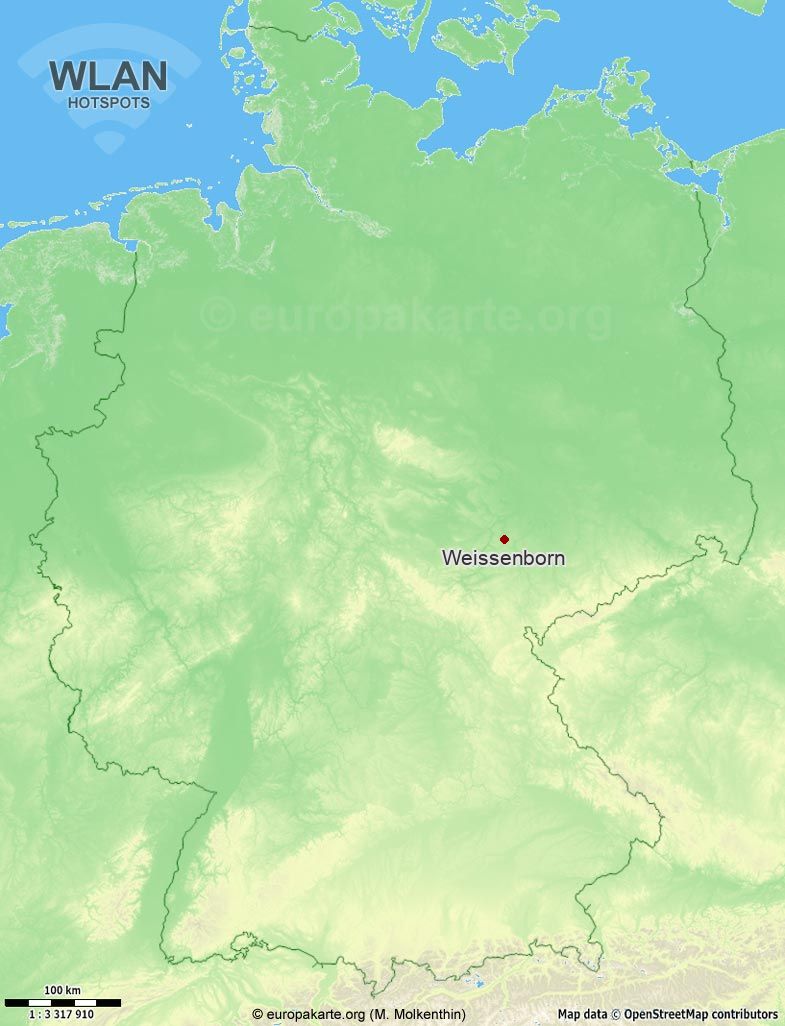 WLAN-Hotspots in Weissenborn (Thüringen)
